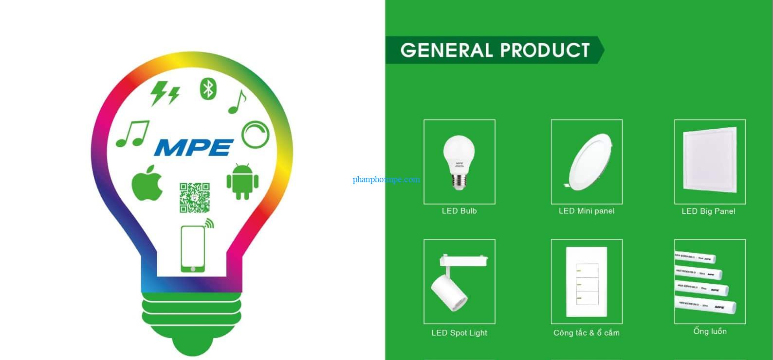 Đèn led MPE Chất lượng, giá cạnh tranh, bảo hành chính hãng 2 Đèn Led MPE