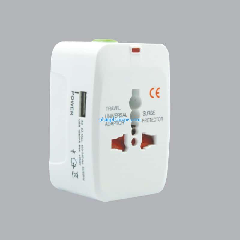 Ổ cắm đa năng du lịch tiện dụng, hàng chất lượng 3 ổ cắm đa năng