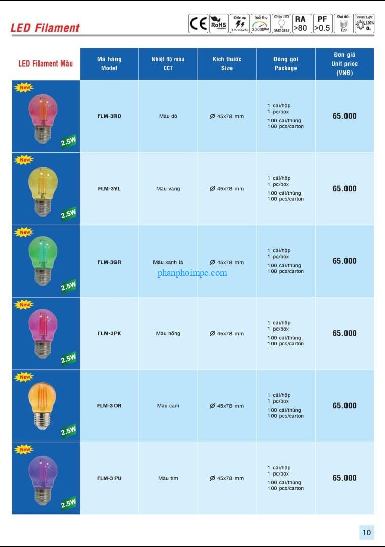 den led filament 10
