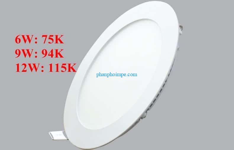 chuong trinh khuyen mai den led am tran 9w MPE