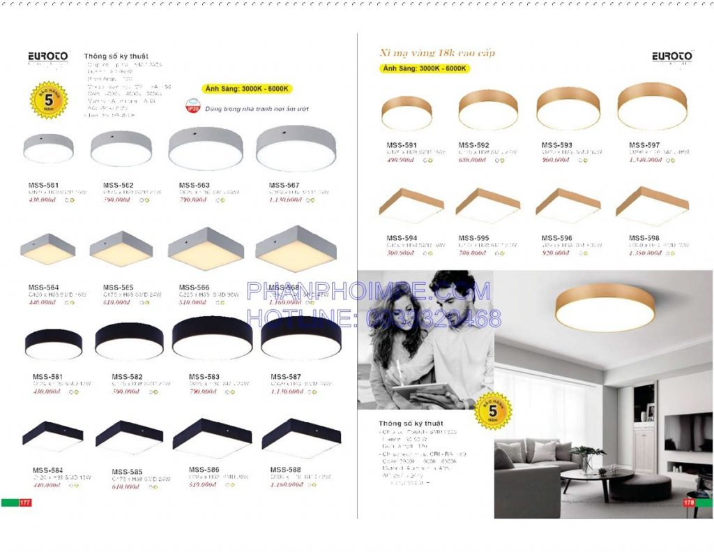 Catalogue Den Trang Tri Euroto Lighting 090